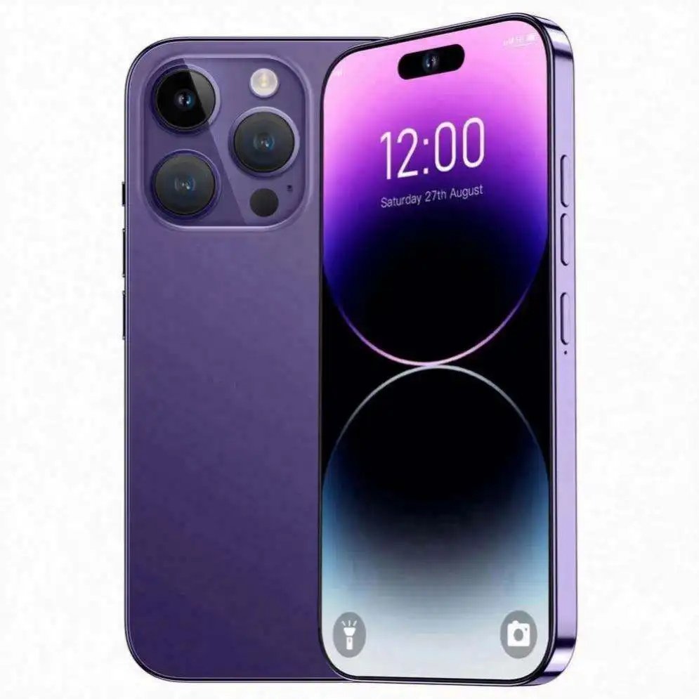 Original 7.1inch 128G 256G 512G 1TB US mobile cell Smart phone 3G 4G 5g smartphone For 14 pro max